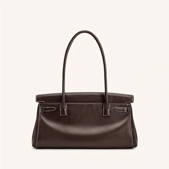 JW Pei Yara Brown Shoulder Bag Y2K - Picture 3 of 6